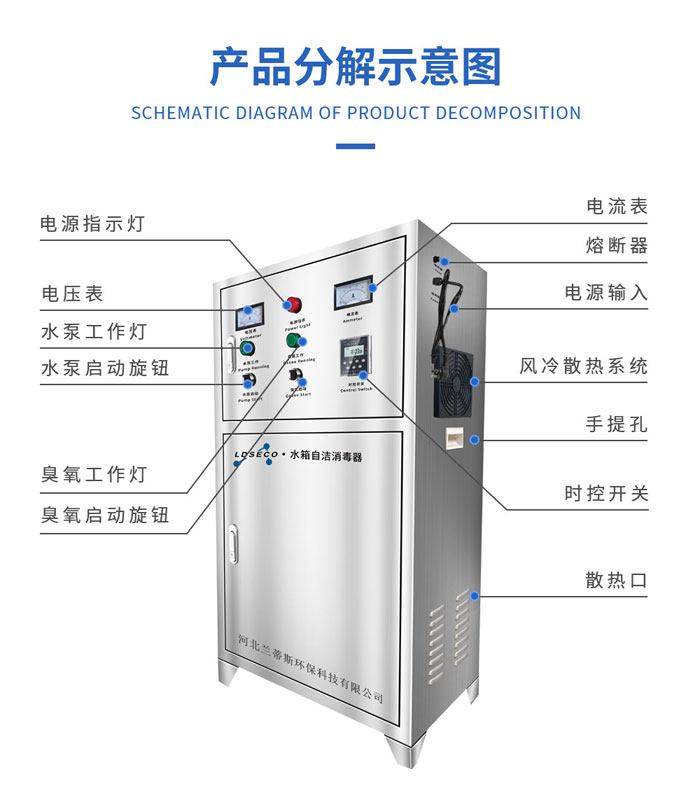 蘭蒂斯外置水箱自潔式消毒器